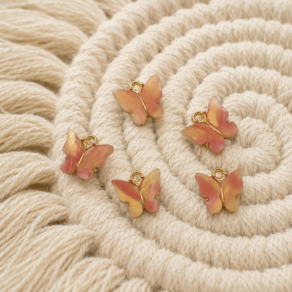 Schmetterling, Roségold