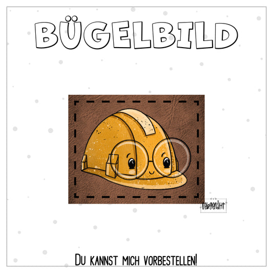 VORBESTELLUNG! Bügellabel - Katzengold - Bau
