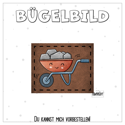 VORBESTELLUNG! Bügellabel - Katzengold - Bau