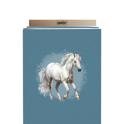 VORBESTELLUNG | PFERD AUF BLAU | PFERDE SERIE