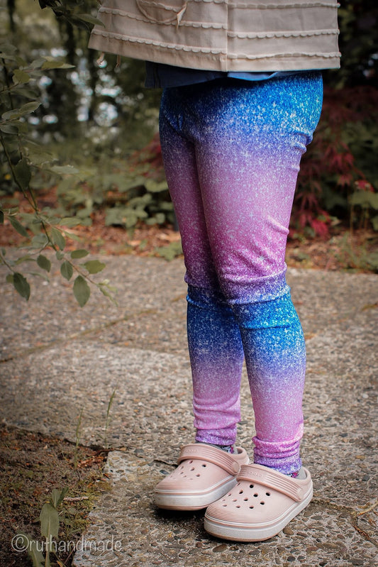 LYCRA | 0,75 m | OMBRE ROSA BLAU