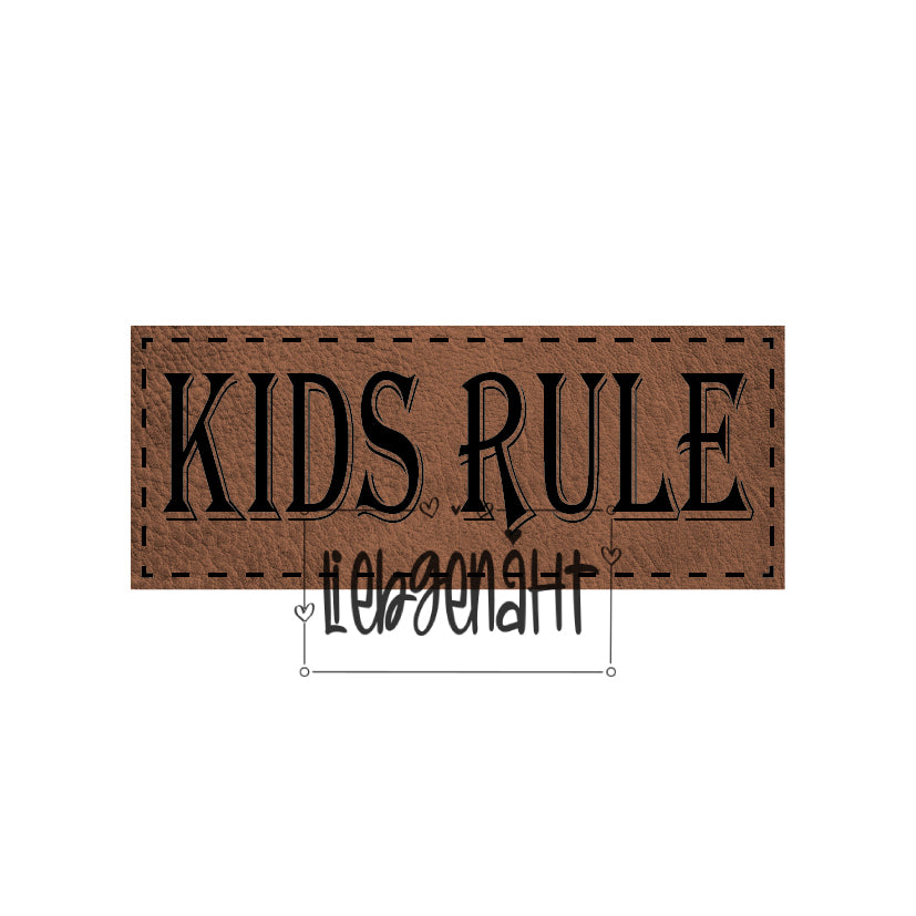 VORBESTELLUNG! Kids Rules