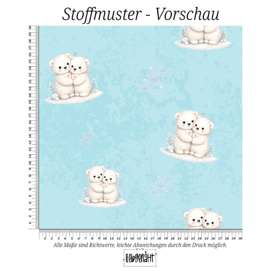 VORBESTELLUNG | WINTERWELT | ALLOVER KUSCHELBÄR FROSTHAUCH