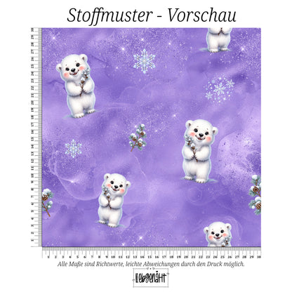 VORBESTELLUNG | WINTERWELT | ALLOVER BÄR FLIEDERZAUBER