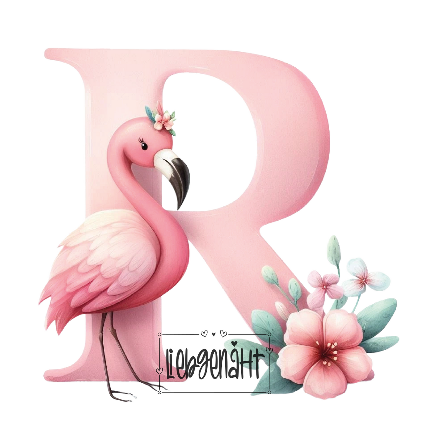 VORBESTELLUNG! - NORMAL - Alphabet Flamingo