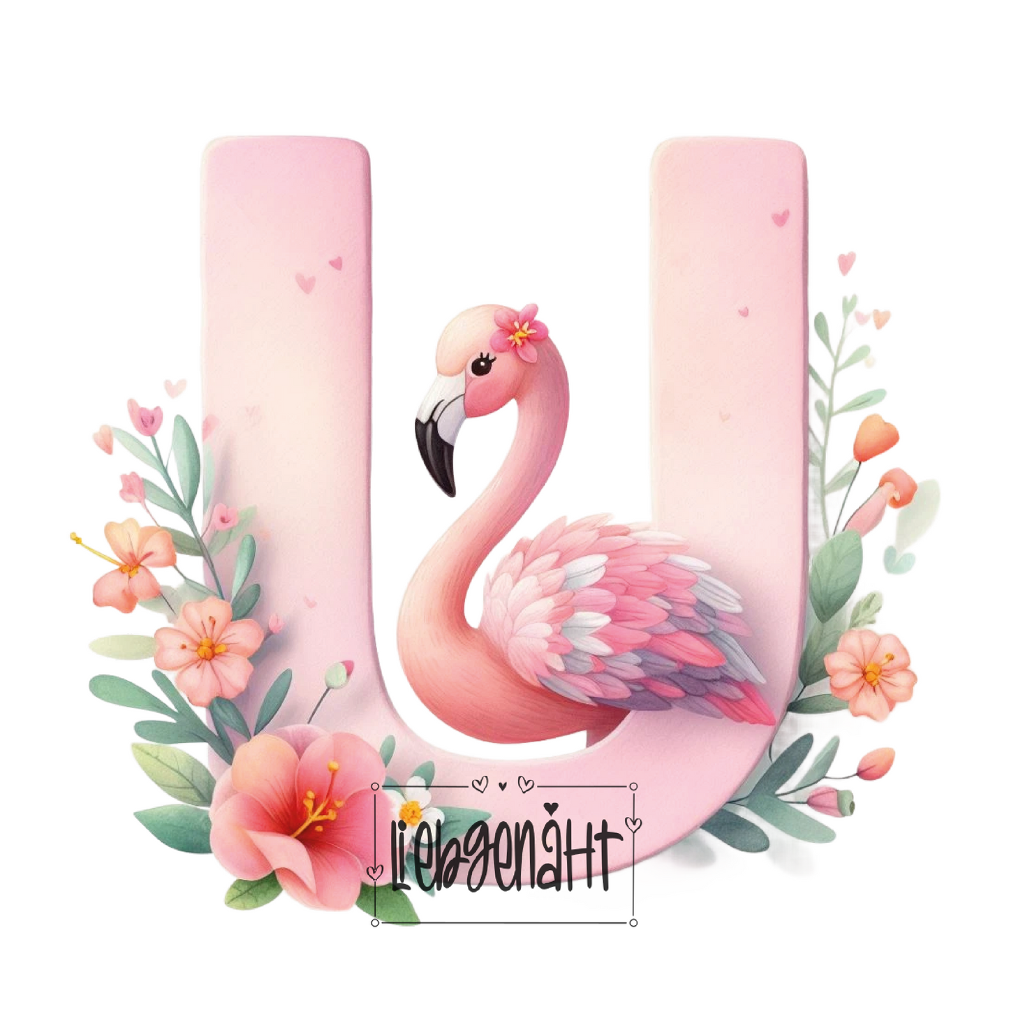 VORBESTELLUNG! - NORMAL - Alphabet Flamingo