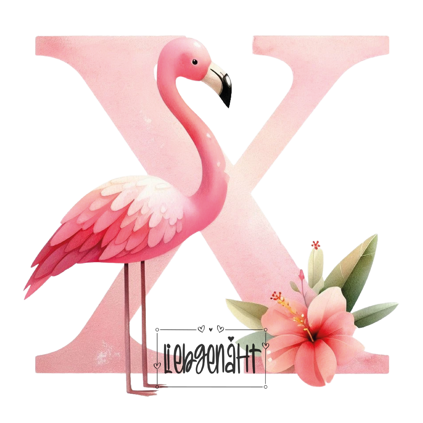 VORBESTELLUNG! - NORMAL - Alphabet Flamingo