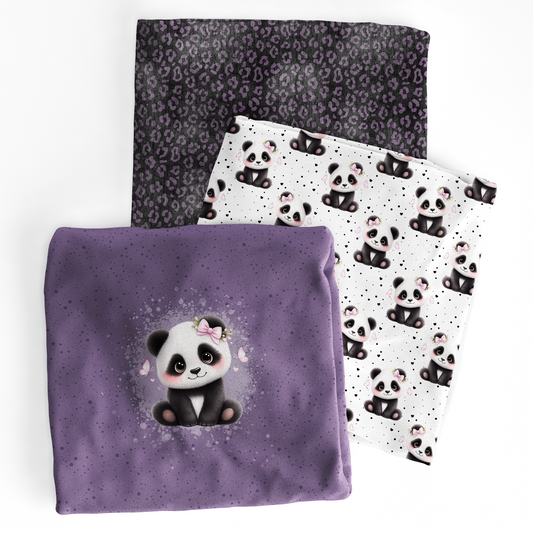VORBESTELLUNG | PANDA MIT SCHLEIFE PANEL