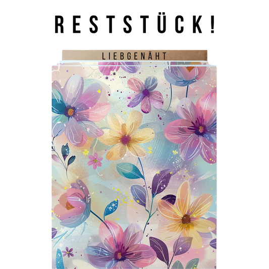 RESTSTÜCK! Shabby Flowers - Jersey - 0,95m x VB
