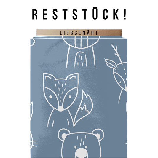 RESTSTÜCK! Waldliebe - GROWI DESIGN - French Terry - 1,05m x VB