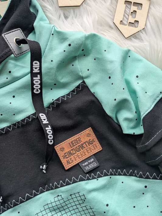 Kunstlederlabel - Lieber einzigartig als perfekt!